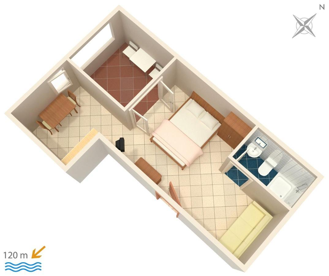 Apartments By The Sea Suha Punta, Rab - 5050 Kampor المظهر الخارجي الصورة